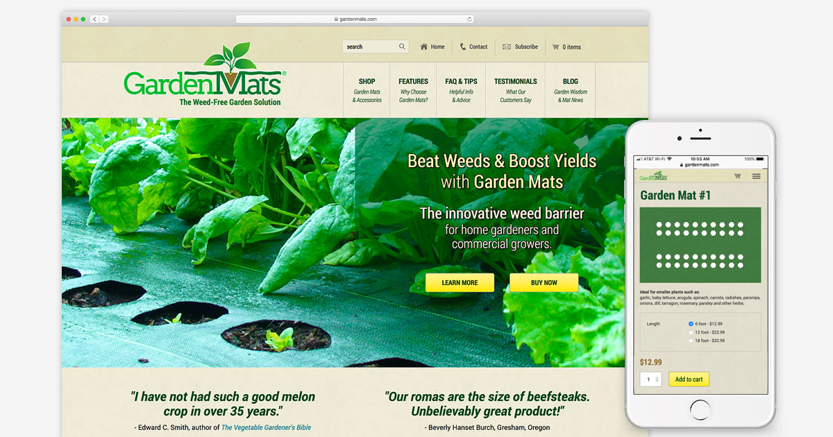 Custom Website & Blog for Vermont Small Business